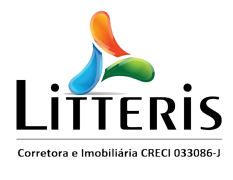 Logotipo Litteris Corretora e Imobiliária 